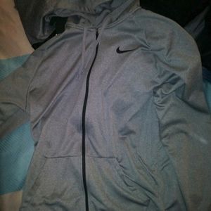 Nike DriFit zip up hoodie